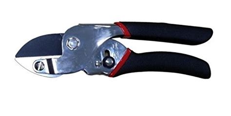 Agrihypermart AHM 122 8-inch Anvil Pruning Shear (Black and Red ...