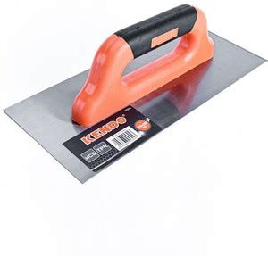 KENDO Mild Steel Trowel Float for Mason Work for Level Wall plastering ...