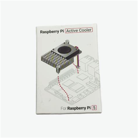 Official Raspberry Pi 5 Active Cooler Fan – QuartzComponents