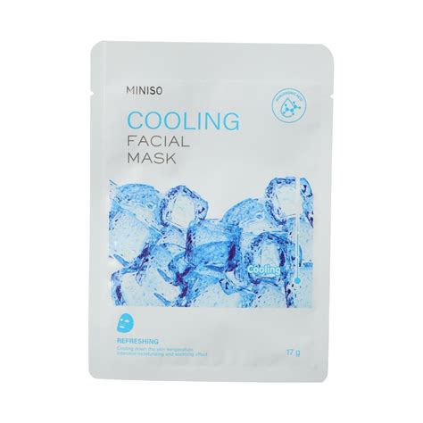 Miniso Cooling Facial Mask(Hyaluronic Acid) – Miniso Srinagar