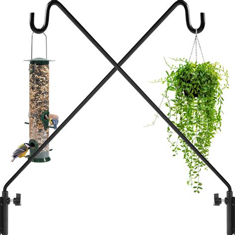 Heavy Duty Deck Hook Wall Mounted, 2 Pack, 37" Extended Balcony Bird ...
