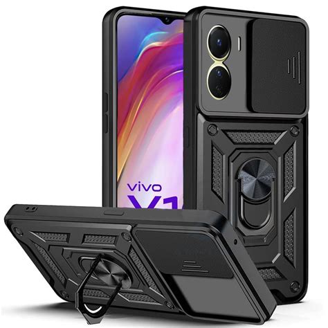 AESTMO Polycarbonate Tough Armor Vivo T2X 5G/Y56 5G/Y16 Bumper Back ...