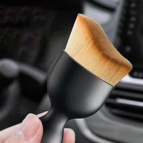 Car Interior Dust Brush High Density Bristles Dust Brush for Car Interior Multifunctional ...