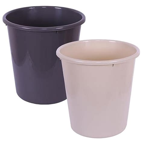 Kuber Industries Plastic Garbage Dustbin - Open Dustbin, 10 LTR, Pack ...