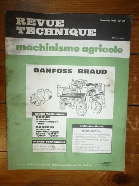 Amazon.in: Buy Revue Technique Machinisme Agricole N° 30 Machine à ...