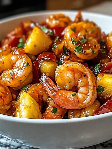 Sweet Chili Pineapple Shrimp Recipe for a Tropical Feast – Recipessin