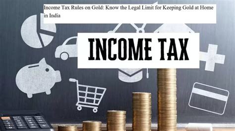Income Tax Rules on Gold: Know the Legal Limit for Keeping Gold at Home ...