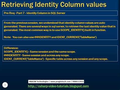 Identity Column MySQL 的图像结果