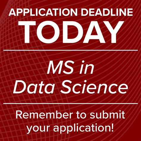 UChicago Data Science Institute on LinkedIn: Today is the application ...
