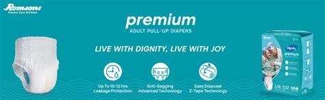 Dignity Premium Pull Up Adult Diapers Pant Style - 30 Count (Medium ...