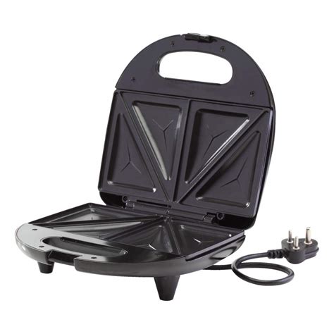Borosil Neo Sandwich Maker | 700 W | Black | – Infinia Home and Kitchen