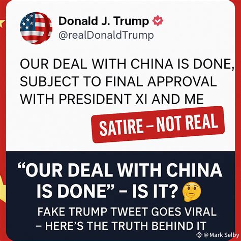 🔥 Headline Options (High CTR style): 1. Fake Trump Tweet Cl | Mark ...