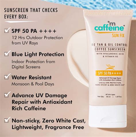 Buy Coffee Sunscreen Spf 50 Pa++ Online In India – mCaffeine