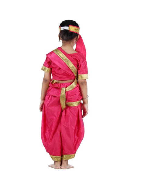 Rent Buy Jhansi Ki Rani Laxmi Bai Girls Fancy Dress Costume in India ...
