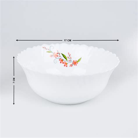 Buy Velox Creeper 7Pcs Opalware Printed Pudding Bowl Set from Home ...