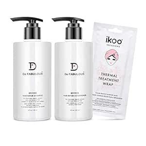 de fabulous Reviver Shampoo Conditioner With Ikoo Wrap (Color Protect ...