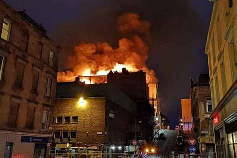 Major fire ravages Glasgow art school