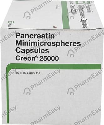Creon 25000 Capsule: Uses, Side-effects, Price, Dosage & More Info ...