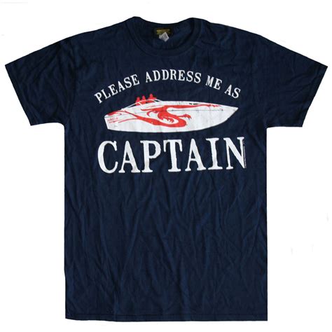 The Hangover Please Address Me As Captain Men's Navy Blue T-Shirt (2XL) - Walmart.com