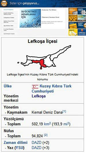 Kuzey Kıbrıs Türk Cumhuriyeti'nin İlçeleri