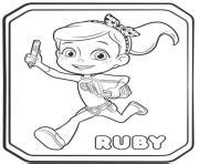 Image result for Rusty Rivets Ruby Coloring Pages