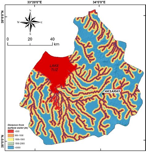 Draw Surface Distance Map 的图像结果