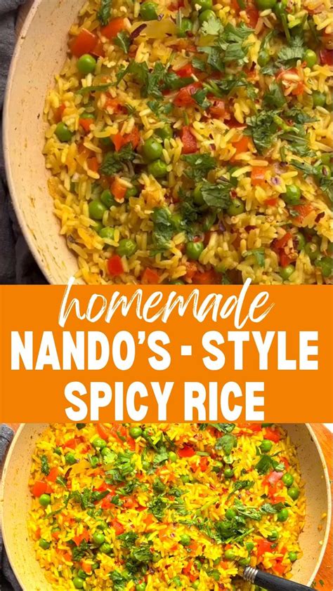 Spicy Rice Recipe | Nando’s Spicy Rice | Recipe in 2025 | Spicy rice ...