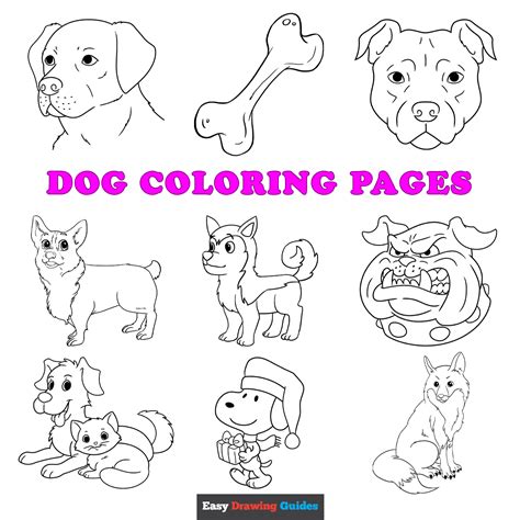 Dog Coloring Pages Print