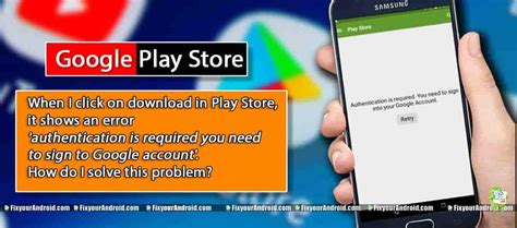Image result for How to Fix Authentication Problem On Android