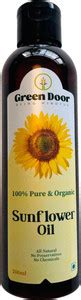 Green Door 100% Pure & Organic Sunflower Oil Sunflower Oil Plastic ...
