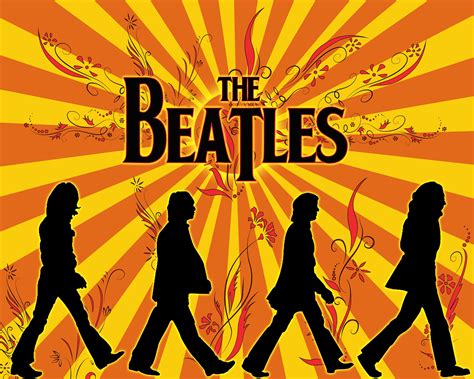 The Beatles Logo Wallpaper