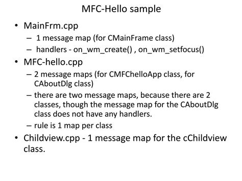 MFC Project Examples 的图像结果