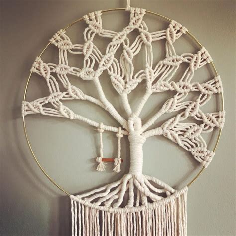 Macrame Tree of Life Wall Hanging Tutorial 的图像结果