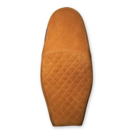 Triumph Speed 400 seatcover - Diamond stitch - Tan – Raw & Rugged Co