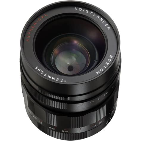 Voigtlander Nokton 17.5mm f/0.95 Lens for Micro Four BA175M B&H