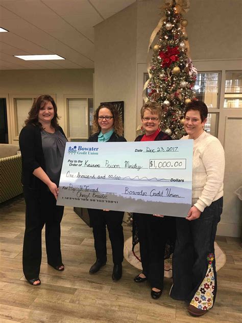 Bowater Credit Union Donates $1000 Each to American Legion Auxiliary ...