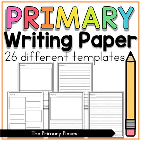 Image result for First Grade Writing Paper Printable