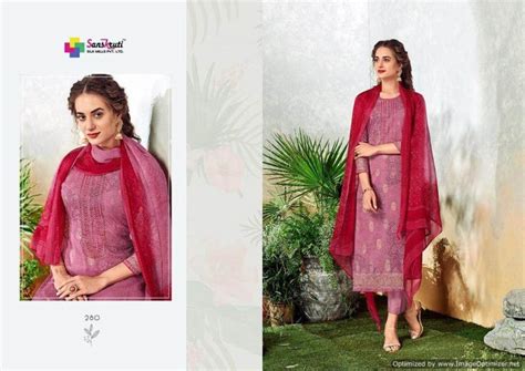 Sanskruti Shine 3 Pure Jam Silk Designer Dress Material