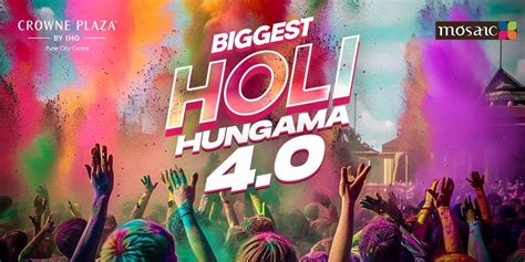 Biggest Holi Hungama 4.0 holi-celebrations Event Tickets Pune - BookMyShow