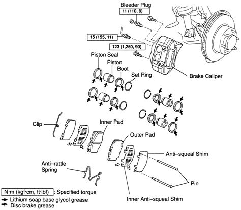 Image result for Exploded Brake Caliper