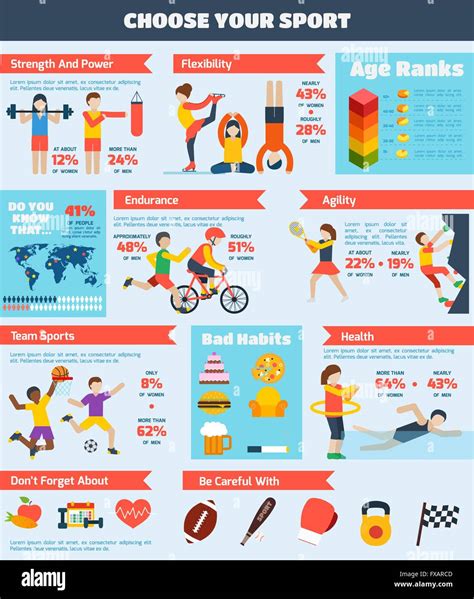 Sports Infographics Set Stock Vector Image & Art - Alamy