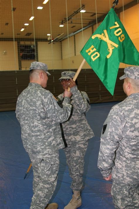 709th Headquarters and Headquarters Detachment Changes Command ...