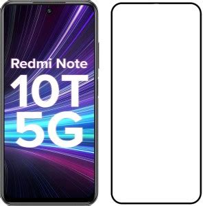 bsd collection Edge To Edge Tempered Glass for Redmi Note 10T 5G - bsd ...