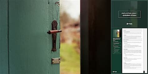 Jekyll and Hyde Lesson Pack 1: Symbolism of Doors (Pre-Reading)