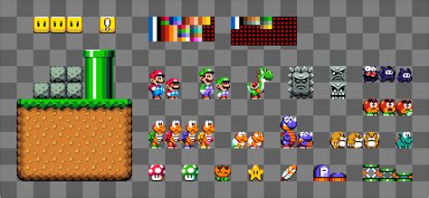 Super mario world sprites enhanced - julucounter