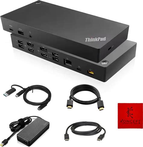 Amazon.com: Lenovo ThinkPad Universal Thunderbolt 4 Dock (40B0) DK2131 ...
