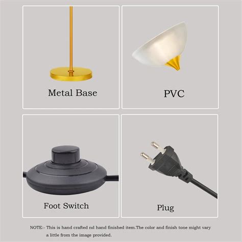 Buy HOMESAKE Sky Dome Metal Floor Lamp with Shelves from Homesake at ...
