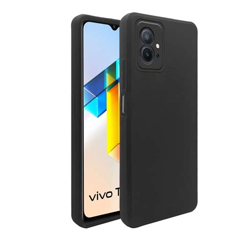 Pikkme Vivo T1 5G / Vivo Y75 5G / iQOO Z6 5G Back Cover Soft Matte ...