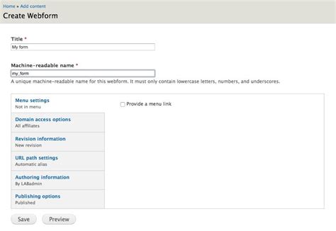 Webforms mit eigenen Templates in Drupal 7 - Aureola