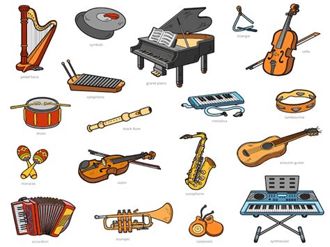 Image result for Musical Instruments Sounds and Types